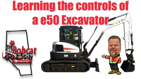 how to use a bobcat mini excavator|operating mini excavator video.